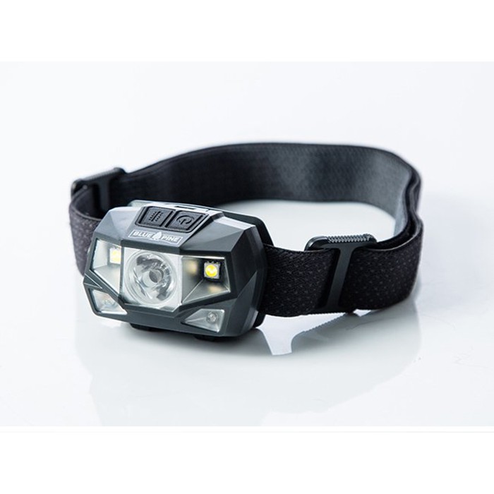 Bluepine 台灣 260流明led頭燈 登山頭燈 防潑水 紅光 登山 戶外 工程b71901 Blue Pine 蝦皮購物