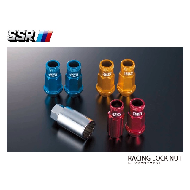 【PP保勁國際】SSR RACING LOCK NUT 鋁圈防盜螺絲 M12x1.5