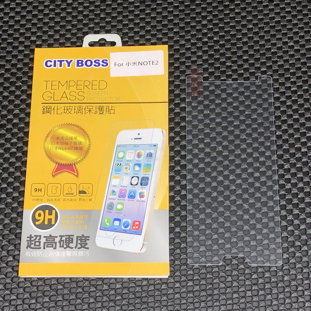 City Boss 小米 小米Note2 鋼化 玻璃貼 玻貼 玻保 日本旭硝子 螢幕 保護貼