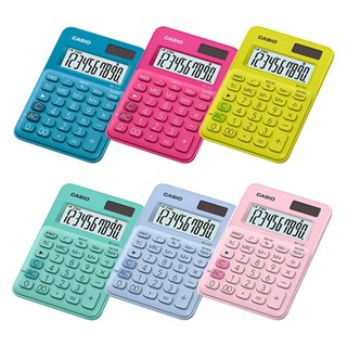 【CASIO】MS-7UC 10位數 小型商用馬卡龍計算機-共6色正版宏崑公司貨