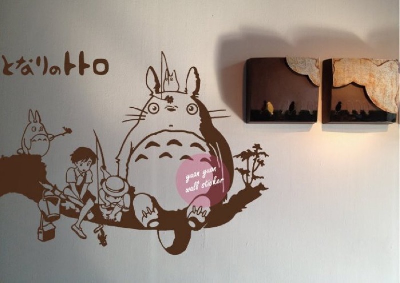 【源遠】Totoro龍貓一起玩樂版【CT-25】壁貼 宮崎駿 大師 設計 壁貼 壁紙 吉卜力工作室 動畫電影 居家 風