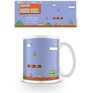 瑪利歐 Super Mario 經典遊戲主選單馬克杯