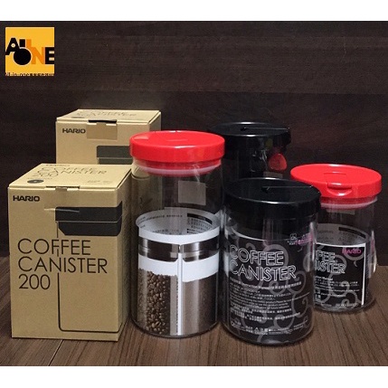 ~All-in-one~【附發票】HARIO玻璃密封罐/個 咖啡豆罐 咖啡保鮮罐 儲物罐 保鮮罐 糖果罐 玻璃密封罐