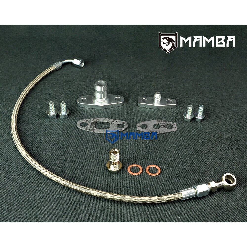Turbo Oil Feed &amp; Return Line Kit For Nissan 300ZX VG30ET Z31