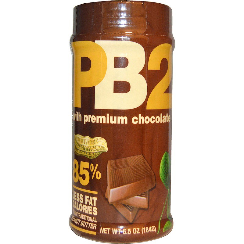 (現貨.正品)Bell Plantation, PB2，粉狀花生醬，含優質巧克力，6.5 盎司（184 克）