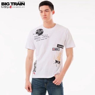 BIG TRAIN 西涼雄獅馬超潮流T-白B80686-80