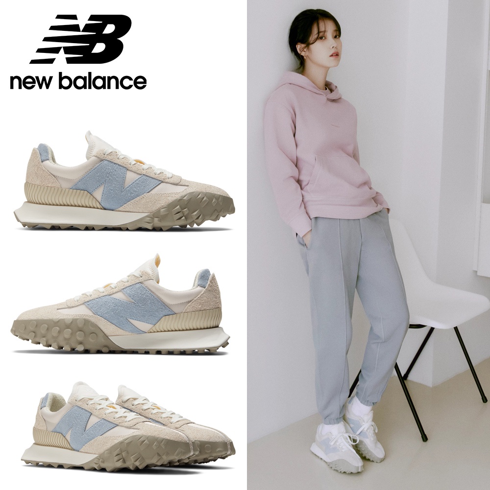 【New Balance】 NB 復古運動鞋_中性_藍杏色_UXC72TD-D楦 (IU著用款) XC72