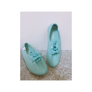 韓國🇰🇷SKONO綁帶鞋Tiffany藍。23號