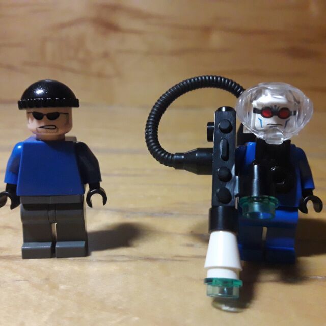 Lego 7783/7884 Mr.freeze + henchman , 第一代急凍人/冷凍人+黨羽
