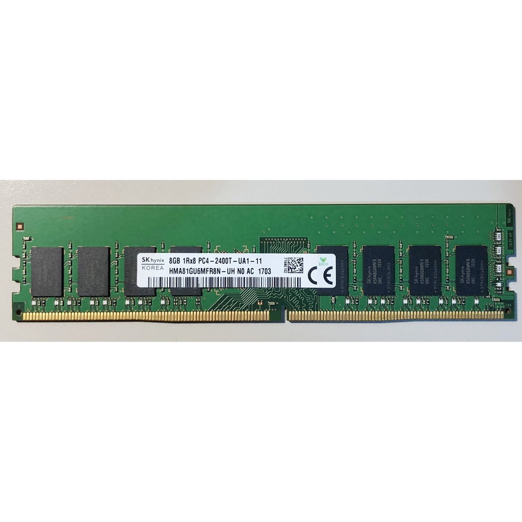 海力士 SK Hynix DDR4 2400 8GB /桌上型記憶體 (升級/擴充)