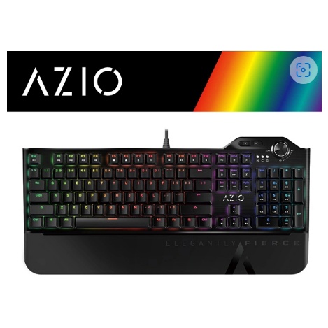 AZIO MGK L80 MAX RGB 機械式電競鍵盤 (中文/青軸)
