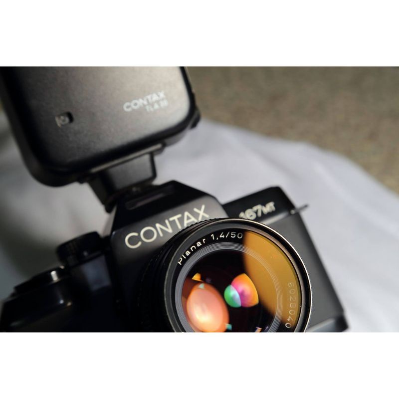 美品 Contax Planar 50mm F1.4  AEJ 帝王的逸品 鏡頭