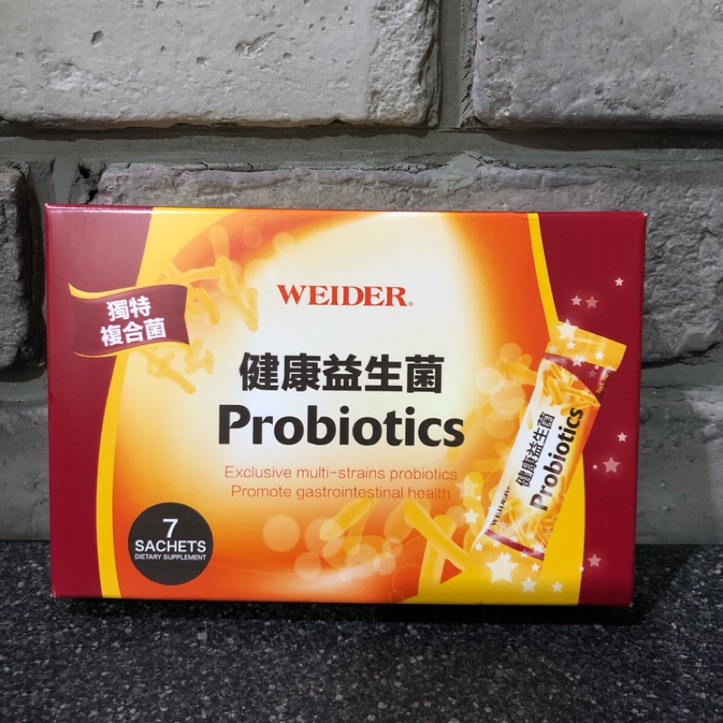 WEIDER(威德)健康益生菌3g*7包