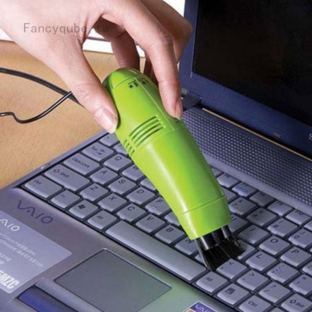 凡庫 迷你USB電腦吸塵器 鍵盤吸塵器 鍵盤刷鍵盤清潔器 隨機出貨 鍵盤吸塵器 微型清潔器除塵刷 筆記本USB吸塵器