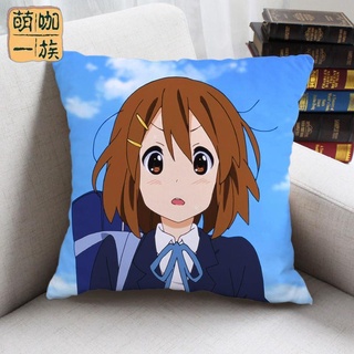 輕音少女動漫抱枕K-ON平澤唯秋山澪定製二次元照片雙面靠枕頭禮物