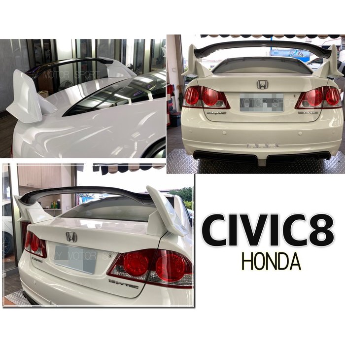 超級團隊S.T.G HONDA CIVIC 8 喜美八代 K12 改 十代 TYPE-R ABS 尾翼 素材