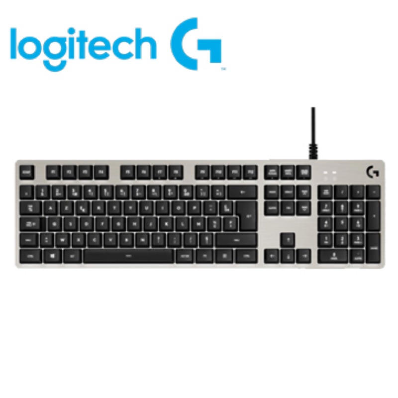 Logitech 羅技 G413機械式背光遊戲鍵盤-白 近全新