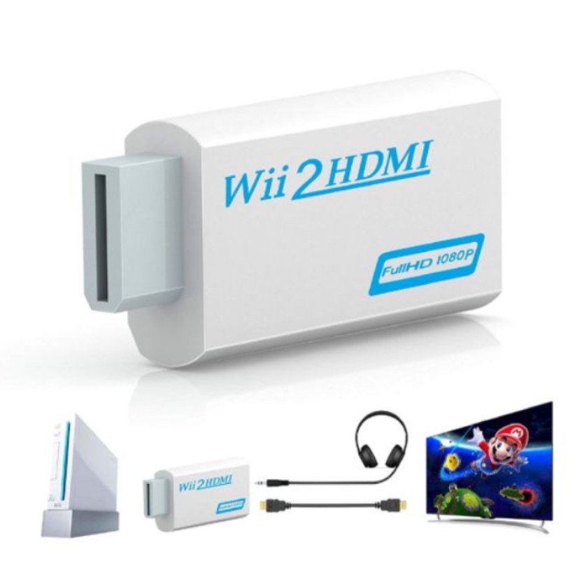 1080P穩定版 Wii To HDMI Wii2HDMI Wii轉HDMI 電腦螢幕 HDMI線 轉接器 轉接線