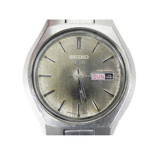 機械錶 [SEIKO-482865] SEIKO 精工5號機械錶 仿金2條反光面/軍錶/男錶/中性錶/時尚