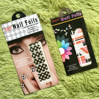 降🔥美甲貼片 指甲貼片 點點 波點 幾何 造型 英倫風 nail foils