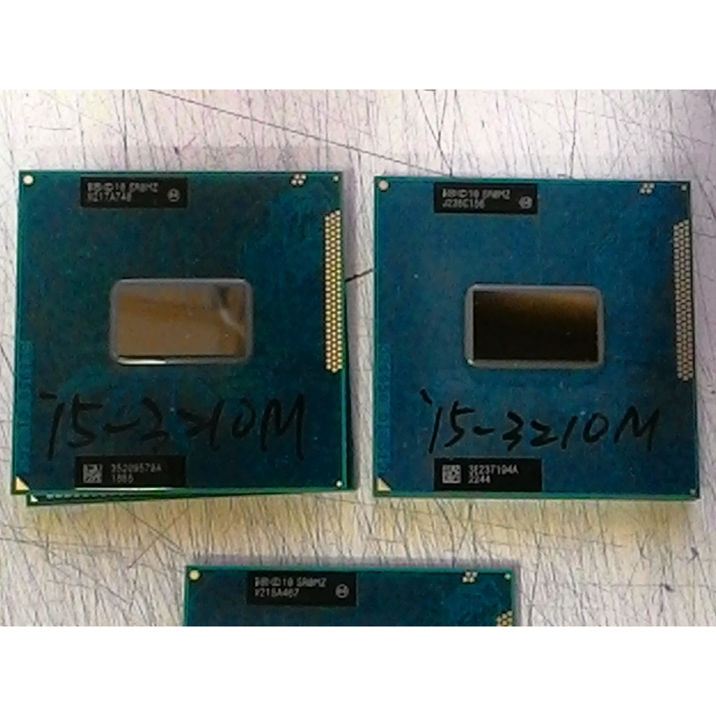 (筆電用)i5-3210M(SR0MZ) CPU 正式版 拆機二手良品 售$699元