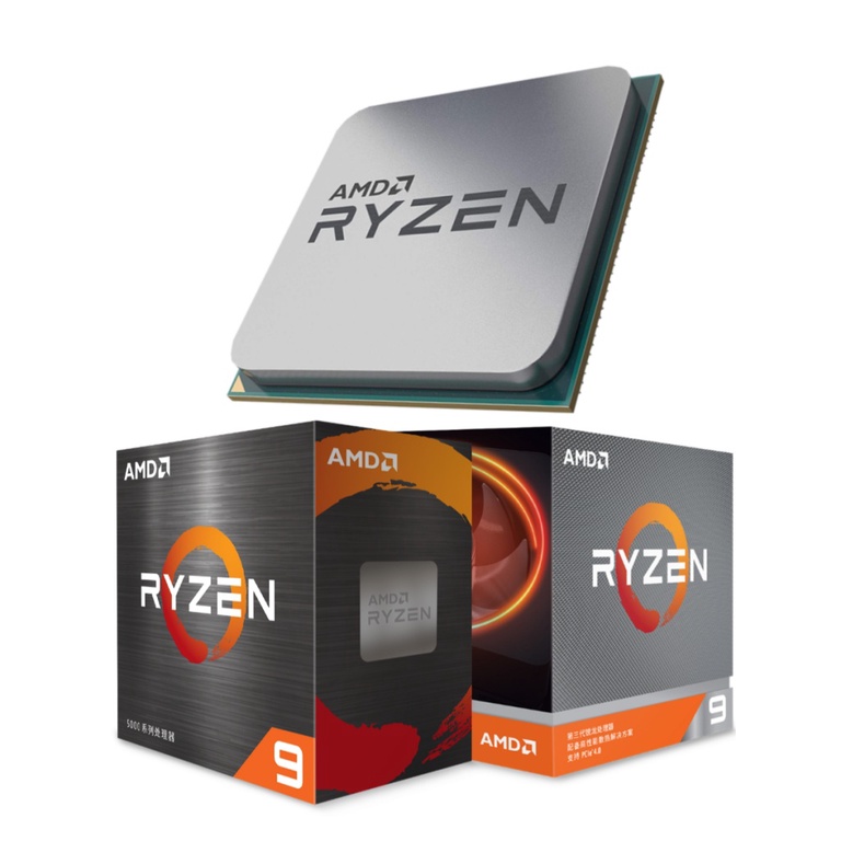 【熱銷】AMD銳龍Ryzen R9 3900X 3950X 5900X 5950X XT散片盒裝處理器CPU