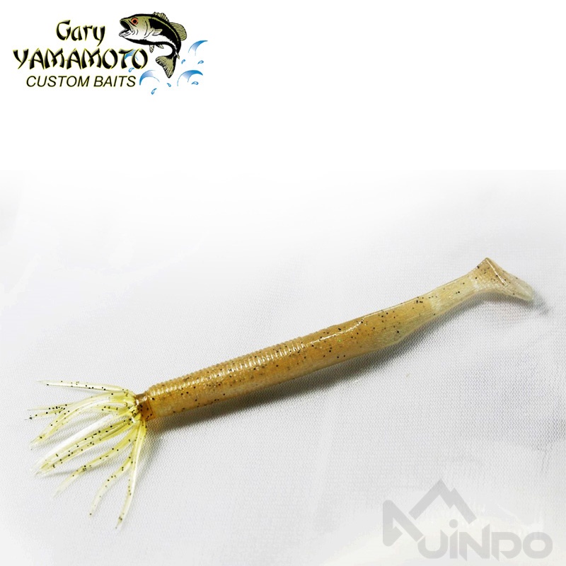 【敬多路亞】Gary Yamamoto 4.5吋 緩沉 膠裙振尾棒蟲 釣組 德州