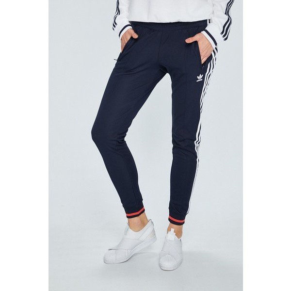 D.S) adidas Active Icons SST Track Pants 女三線褲縮口深藍DH2978 | 蝦皮購物
