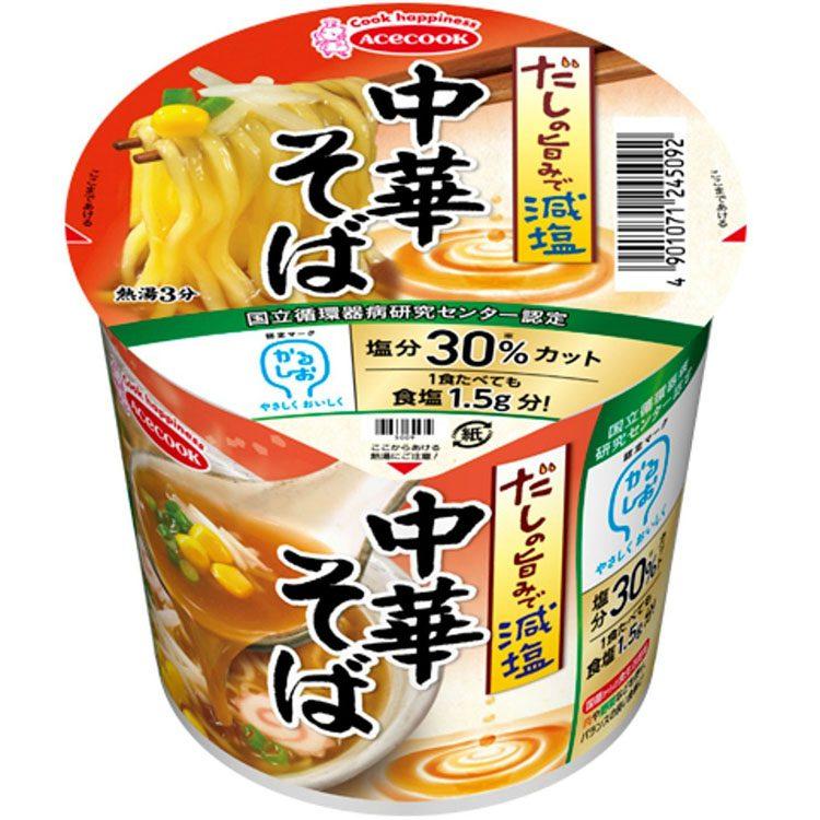 ↘50%off 日本泡麵降價折扣出清 Acecook小豬減塩杯麵-中華蕎麵風味 原價$60