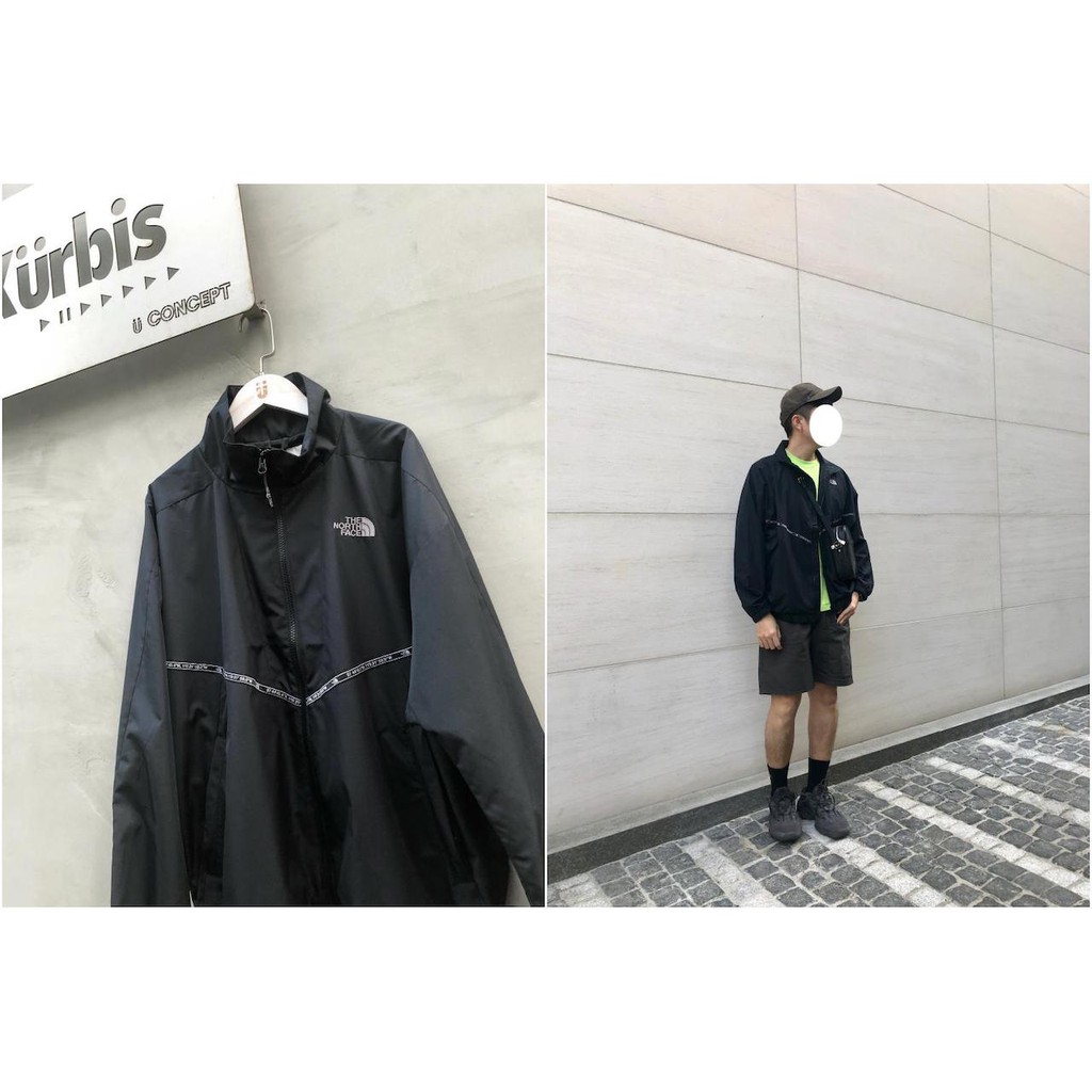 The North Face urban白標 經緯度織帶 機能復古夾克  區域限定發售