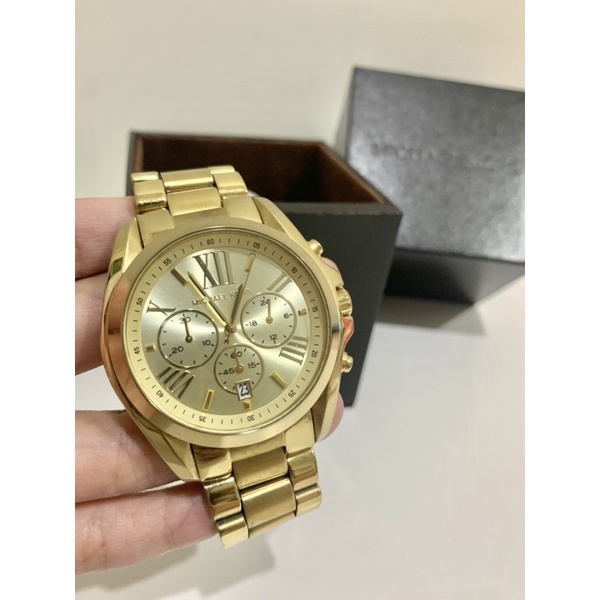 Michael Kors♥️MK5605♥️羅馬假期三眼腕錶 9成新