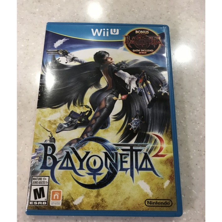 Wii U 遊戲 《魔兵驚天錄 Bayonetta 1+2 合輯》美版 美規 WiiU 遊戲片