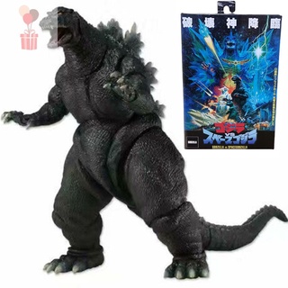 (Godzilla系列)高品質NECA太空哥吉拉 哥斯拉1994電影版哥吉拉怪獸盒裝 可動公仔玩具擺件模型 生日禮物