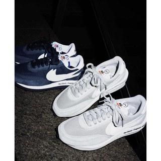 帝安諾-實體店面Sacai X Fragment Design X Nike 三方聯名 白灰 深藍 DH2684-001