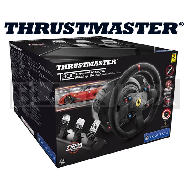 【現貨】THRUSTMASTER T300 RS Ferrari Alcantara Edition 方向盤