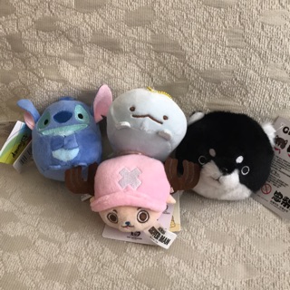 迪士尼玩偶 娃娃 tsum tsum 喬巴頭型吊飾 史迪奇 角落生物 角落小夥伴 藍蜥蜴