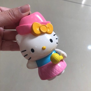 三麗鷗 Hello Kitty 吊飾 壓克力 歌手 鑰匙圈