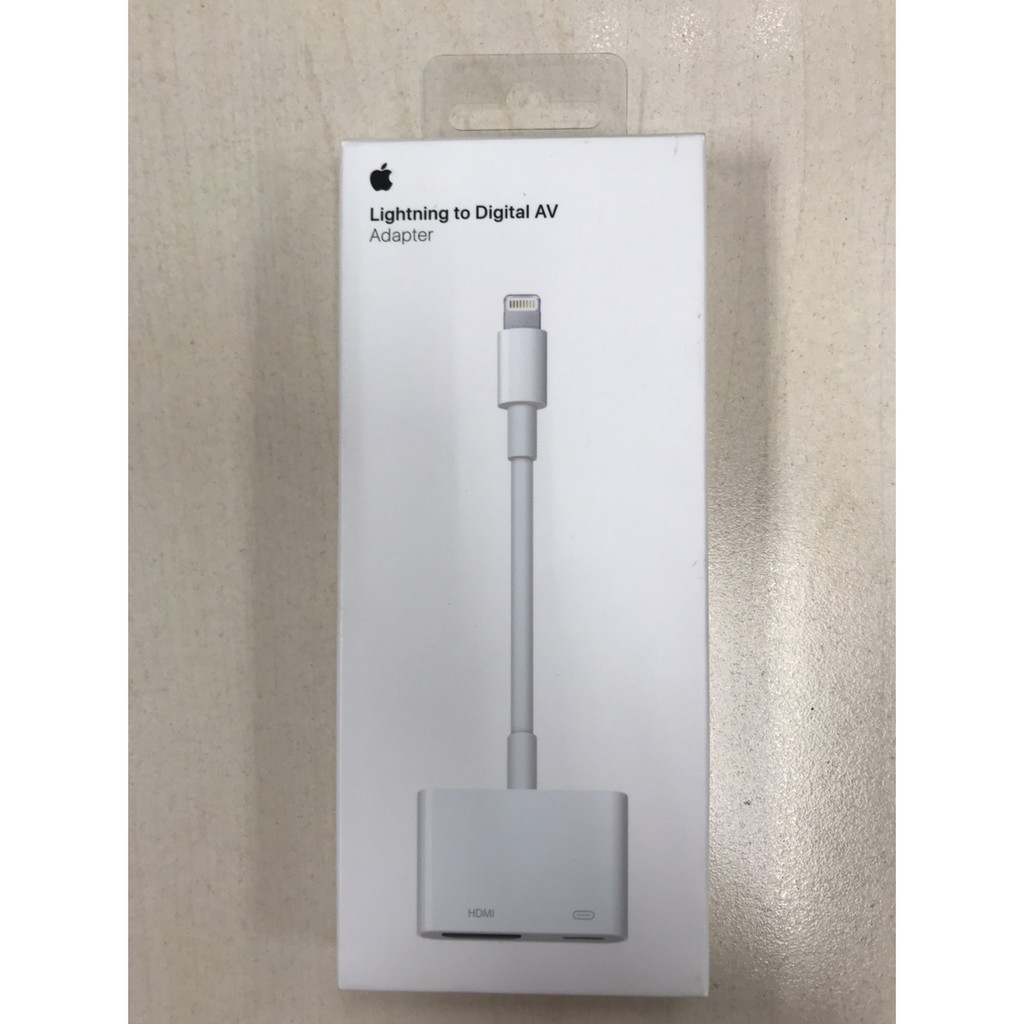 Lightning 數位 AV 轉接器 (apple 原廠貨)