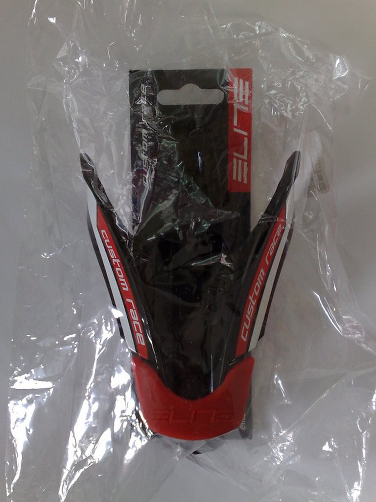【二輪極速】ELITE Custom Race Glossy fiberglass 超輕量 塑鋼水壺架 黑白紅