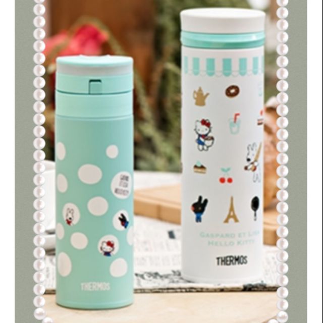 （wawa的異想世界）Thermos膳魔師Hello Kitty和麗莎與卡斯柏不鏽鋼真空保溫瓶