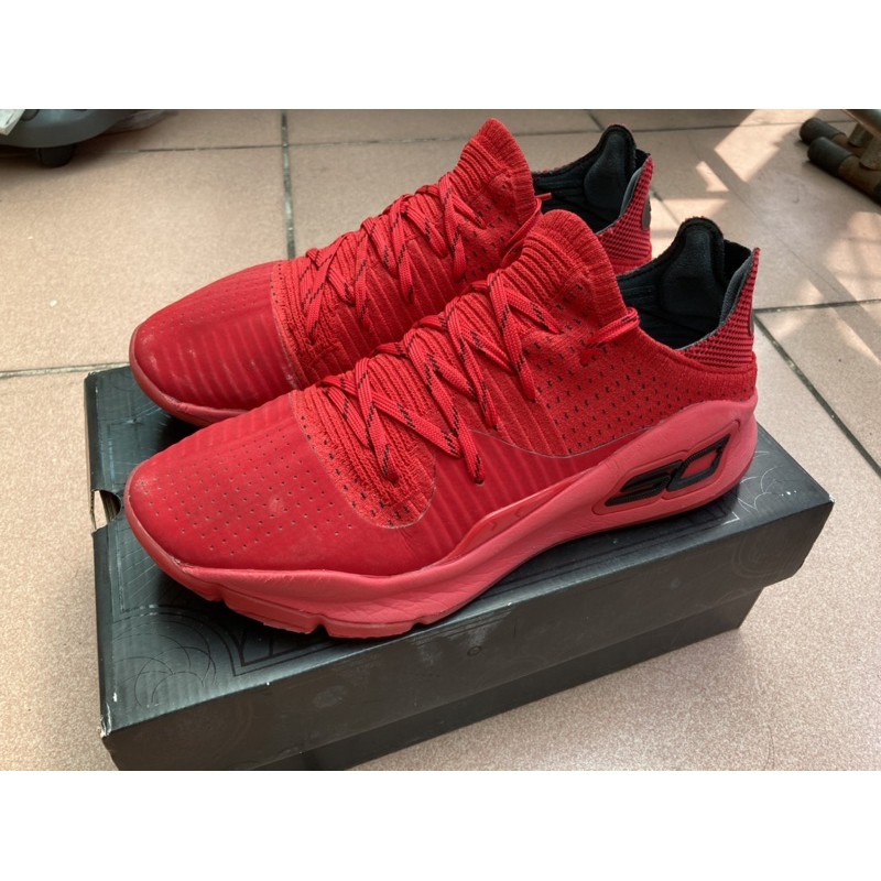 curry 4 low Us9.5 ‘nothing but nets’ 配色