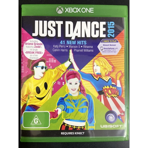 Xbox one kinect 舞力全開 just dance 2015 九成九新