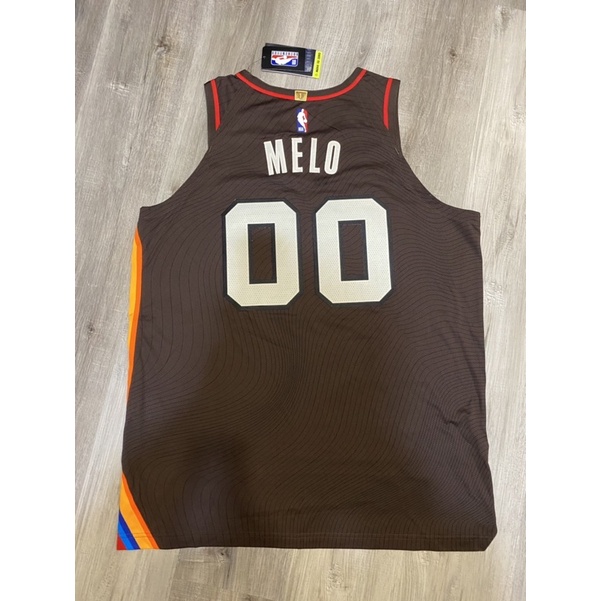 NBA球衣 Carmelo Anthony MELO City 甜瓜 拓荒者 城市版 AU 贊助標 球員版 綽號球衣