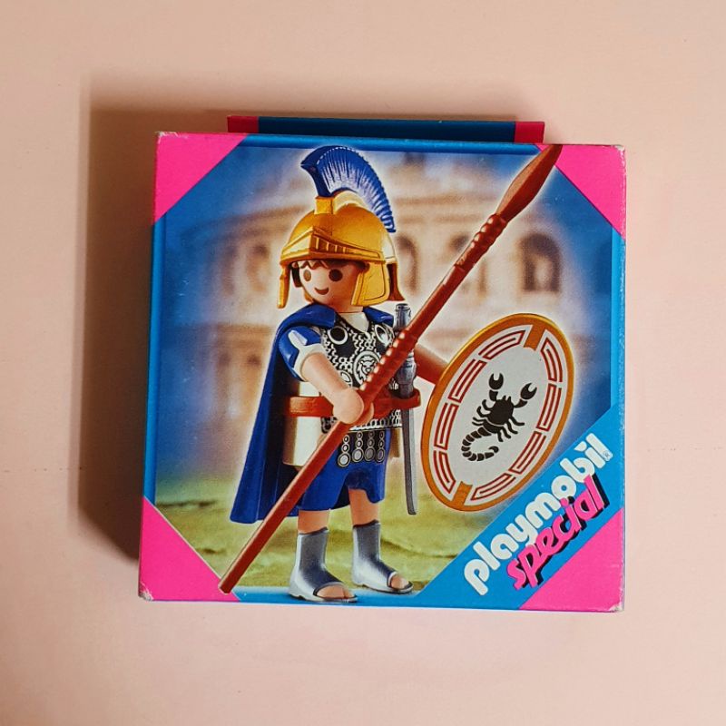 摩比Playmobil 4659 羅馬戰士羅馬兵藍色披風絕版品| 蝦皮購物