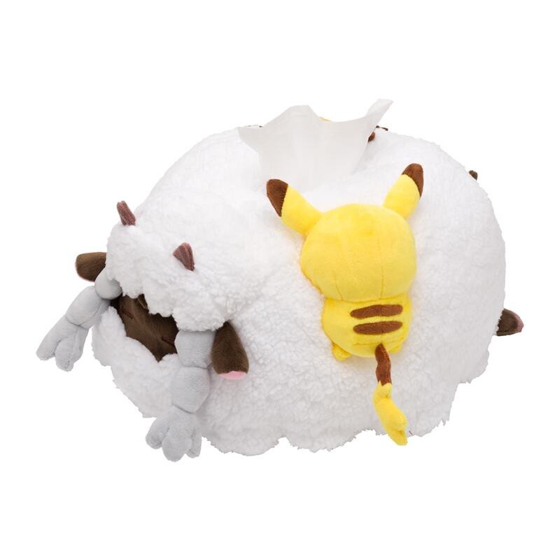 "芋頭包" 卡娜赫拉 皮卡丘 毛辮羊 咚咚鼠 衛生紙套 面紙 Pokémon Yurutto 寶可夢中心 官方正版