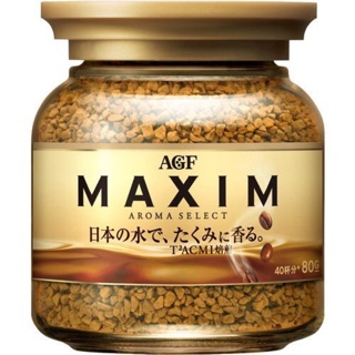 日本 AGF MAXIM 即溶咖啡 金罐 箴言金咖啡 80g