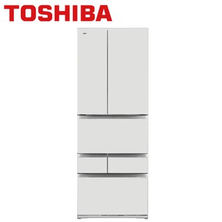 【全館折扣】GR-ZP550TFW(UW) TOSHIBA東芝 551公升 一級能效 無邊框玻璃變頻六門電冰箱