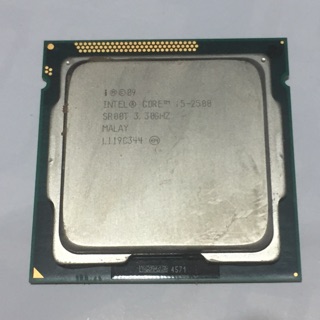 Intel Core i5-2500 3.3G / 6M 4C4T SR00T 正式版 1155 二代四核處理器 cpu