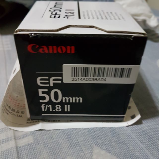 Canon EF 50mm f1.8 II 公司貨二手