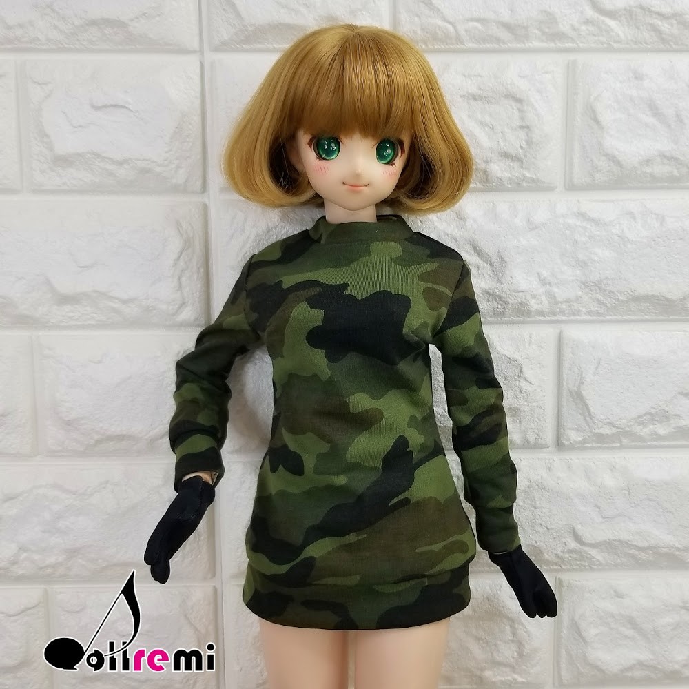 Dollremi◆1/3 迷彩圓領長袖T恤 DD Smart Doll◇現貨◆MonJouJou代理